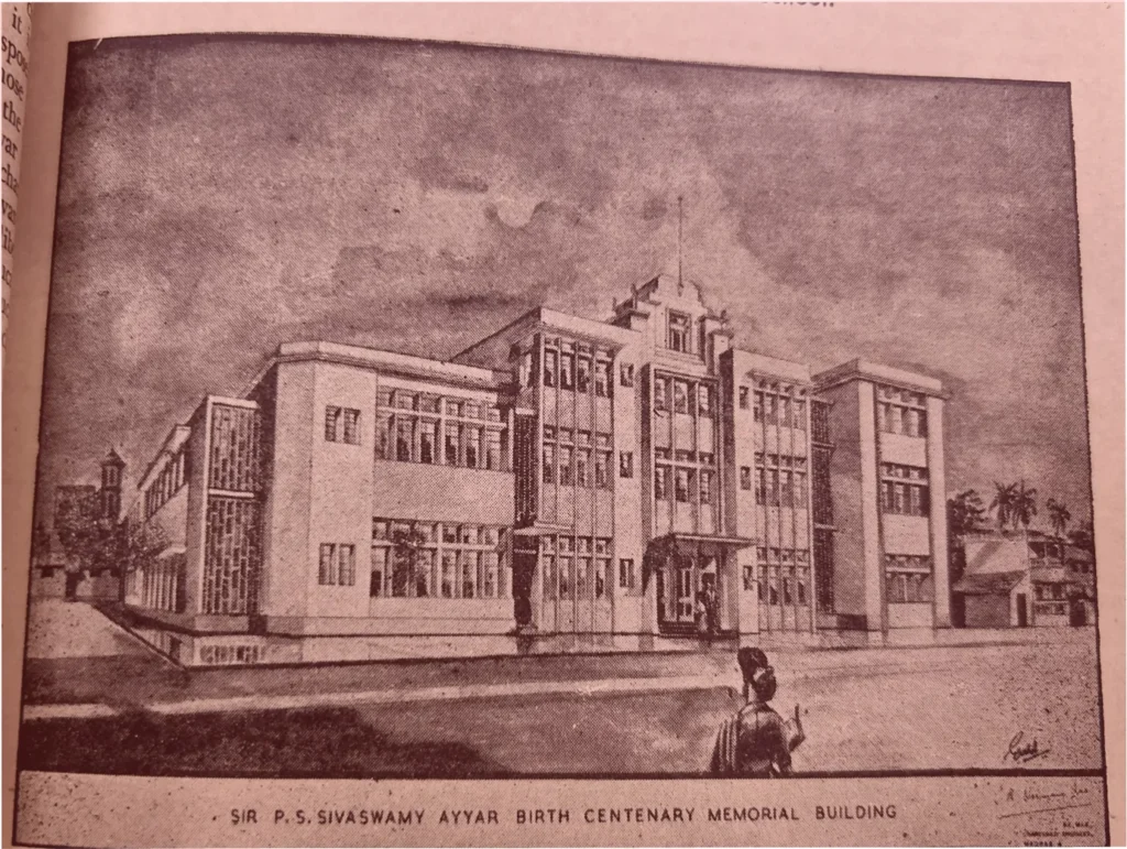 Centenary of Sir P.S. Sivaswami Ayyar